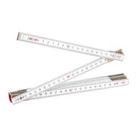 Wooden folding ruler