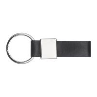 Keyring with a black PU strap