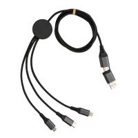 Terra 60W RCS recycled aluminium 120cm 6-in-1 cable