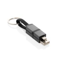 Terra recycled aluminium 4 in 1 60W fast charging cable