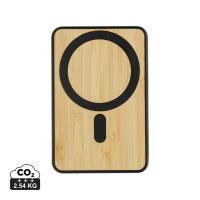 Zen RCS rplastic 5000 mah 5W magnetic bamboo powerbank