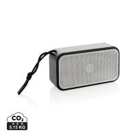 Swiss Peak RCS recycled aluminium 10W bass speaker