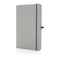 GRS Recycled leather hardcover notebook A5