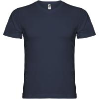 Samoyedo short sleeve men's v-neck t-shirt