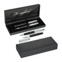 Ferraghini writing set with a ball pen and a rolle